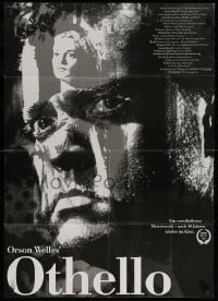 3c889 OTHELLO German R1992 Orson Welles in the title role w/pretty Fay Compton, Shakespeare!