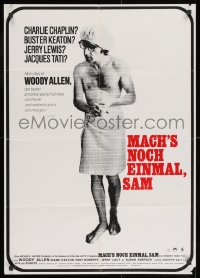 3c894 PLAY IT AGAIN, SAM German 1973 Diane Keaton, Jerry Lacy as Bogart, wacky Woody Allen