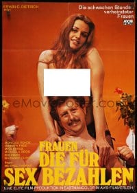 3c916 SEX SERVICE German 1974 Erwin C. Dietrich's Frauden, die fur Sex Bezahlen, sexy & different!