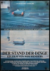 3c935 STATE OF THINGS German 1982 Der Stand der Dinge, Wim Wenders, cool Peellaert art!