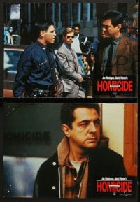 3c657 HOMICIDE 8 German LCs 1991 David Mamet, Joe Mantegna & William H. Macy!