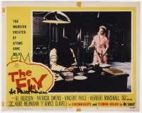 3d797 DAVID HEDISON signed color 8x10 REPRO still 2000 cool lobby card image from 1958's The Fly!