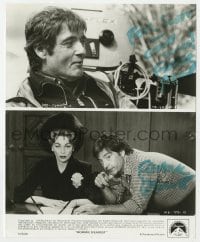3d504 FRANK PERRY signed 8x10 still 1981 directing Faye Dunaway on the set of Mommie Dearest!