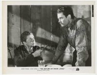 3d518 HENRY FONDA signed 8x10.25 still 1940 c/u with Jackie Cooper in Return of The Frank James!