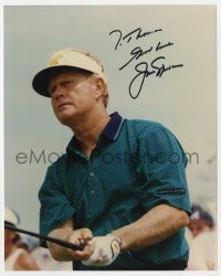 3d526 JACK NICKLAUS signed color 8x10 publicity still 2000s the legendary professional golfer!