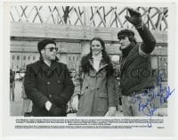 3d551 JOHN BADHAM signed candid 8x10.25 still 1981 w/ Dreyfuss & Eilber in Whose Life Is It Anyway!