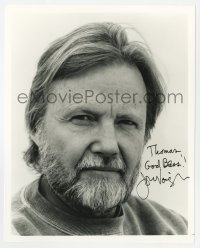 3d877 JON VOIGHT signed 8x10 REPRO still 1980s great bearded close up of the leading man!