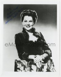 3d901 LORNA GRAY signed 8x10.25 REPRO still 1980s the pretty actress also known as Adrian Booth!