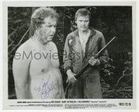 3d614 NED BEATTY signed 8.25x10 still 1972 after he squealed like a pig with Voight in Deliverance!