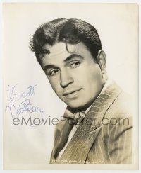 3d619 NOAH BEERY JR signed 8.25x10 still 1930s youthful Columbia studio portrait of the star!