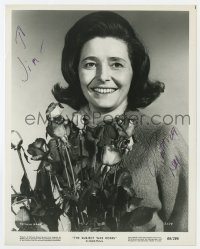 3d624 PATRICIA NEAL signed 8x10.25 still 1968 smiling portrait from The Subject Was Roses!