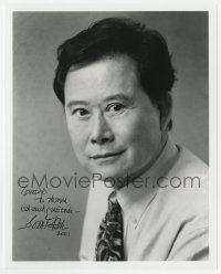 3d973 SOON-TEK OH signed 8x10 REPRO still 2001 head & shoulders portrait of the Korean actor!
