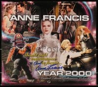 3d060 ANNE FRANCIS signed 11x13 calendar 2000 Forbidden Planet limited edition for the millennium!