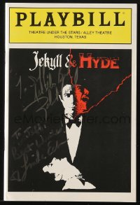 3d123 JEKYLL & HYDE signed playbill 1993 by BOTH Robert Cuccioli AND Linda Eder!
