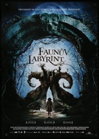3f276 PAN'S LABYRINTH Czech 24x33 2007 Guillermo del Toro, completely different image!
