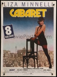 3f730 CABARET French 16x21 R1970s Liza Minnelli sings & dances in Nazi Germany, directed by Fosse!