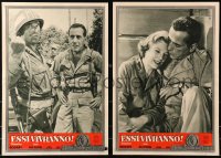 3f999 BATTLE CIRCUS group of 12 Italian 14x19 pbustas 1953 Humphrey Bogart and June Allyson, rare!
