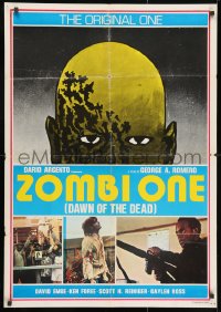3f043 DAWN OF THE DEAD Lebanese 1979 George Romero, the original one, cool art and images, rare!