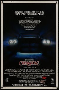 3g675 CHRISTINE advance 1sh 1983 written by Stephen King, directed by John Carpenter, killer car!