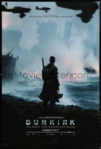 3g716 DUNKIRK teaser DS 1sh 2017 Christopher Nolan, Tom Hardy, Murphy, event that shaped our world!