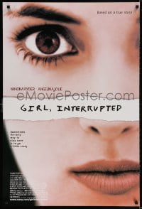 3g741 GIRL, INTERRUPTED DS 1sh 1999 Winona Ryder, Angelina Jolie, Brittany Murphy