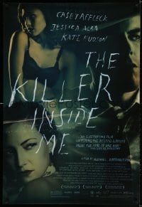 3g804 KILLER INSIDE ME DS 1sh 2010 Casey Affleck, Jessica Alba, Kate Hudson!
