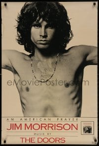 3g102 DOORS 24x36 music poster 1978 An American Prayer, classic cover image of Jim Morrison!