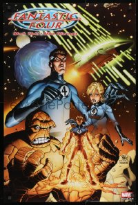 3g475 FANTASTIC FOUR 24x36 special poster 2002 Mr. Fantastic, Invisible Woman, Human Torch, Thing!