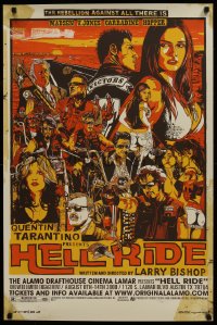 3g068 HELL RIDE #227/250 24x36 art print 2008 motorcycle gang, Michael Madsen by Tyler Stout!