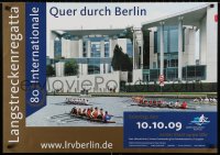 3g512 LANGSTRECKENREGATTA 80. INTERNATIONALE 24x33 German special poster 2009 no rowing!