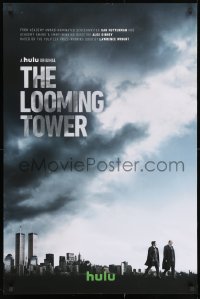 3g087 LOOMING TOWER tv poster 2018 Jeff Daniels, Tahar Rahim, Twin Towers in New York City!