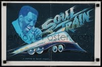 3g558 SOUL TRAIN 11x17 special poster 1971 African American culture/music, different railroad art!