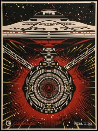 3g569 STAR TREK BEYOND 18x24 special poster 2016 Starship Enterprise by Everett, Cinemark RealD 3D