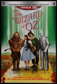 3g982 WIZARD OF OZ advance DS 1sh R2013 Victor Fleming, Judy Garland all-time classic, rated G!