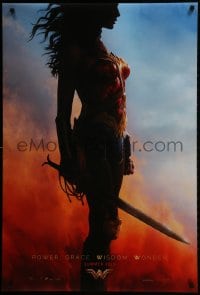 3g988 WONDER WOMAN teaser DS 1sh 2017 sexiest Gal Gadot in title role/Diana Prince, profile image!