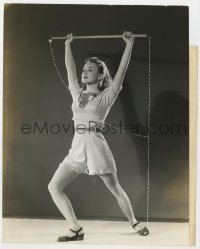 3h105 ANNE SHIRLEY 7x9.25 still 1941 she swings it for health & beauty, photo by Gaston Longet!