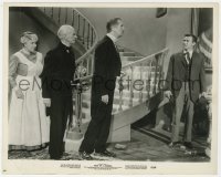 3h241 DIARY OF A MADMAN 8.25x10.25 still 1963 Vincent Price standing by stairs with three others!