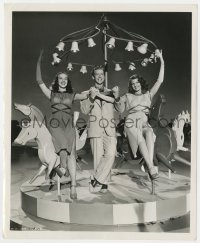 3h257 DOWN TO EARTH 8.25x10 still 1947 Rita Hayworth, Marc Platt & Virginia Hunter by Ned Scott!