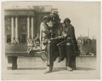 3h284 ESTHER RALSTON/MARY BRIAN 8x10 still 1920s with Abraham Lincoln statue by Borglum in Newark!