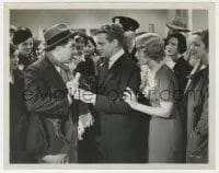 3h314 FOOTLIGHT PARADE 8x10.25 still 1933 James Cagney between Joan Blondell & Frank McHugh!