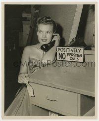3h340 GALE STORM 8.25x10 still 1940s in costume making a personal call when she shouldn't be!