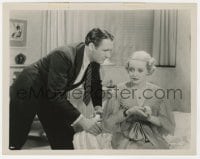 3h356 GIRL FROM 10th AVENUE 8x10.25 still 1935 Ian Hunter leans down to stare at Bette Davis!