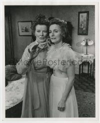 3h361 GLASS MENAGERIE TV deluxe 8x10 still 1973 close up of Katharine Hepburn & Joanna Miles!