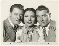 3h377 GOOSE & THE GANDER 8x10.25 still 1935 Kay Francis between Ralph Forbes & George Brent!