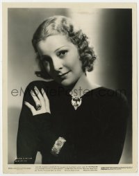 3h407 HELEN VINSON 8x10.25 still 1937 United Artists studio portrait wearing sparkling jewelry!