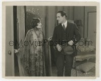 3h409 HER GILDED CAGE 8x10 still 1922 Gloria Swanson doesn't want David Powell to leave!