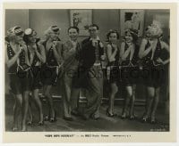 3h413 HIPS HIPS HOORAY 8x9.875 still 1934 Bert Wheeler & Robert Woolsey w/scantily clad showgirls!