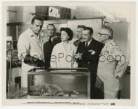 3h443 IT CAME FROM BENEATH THE SEA 8x10.25 still 1955 Faith Domergue & others in lab with tentacle!