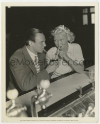 3h449 JACKIE COOGAN/TOBY WING 8x10 key book still 1934 sharing a drink at soda fountain!