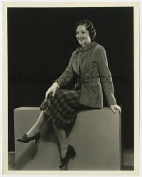 3h501 JUNE CLAYWORTH 8x10.25 still 1935 portrait in Vera West suede jacket by Roy D. MacLean!